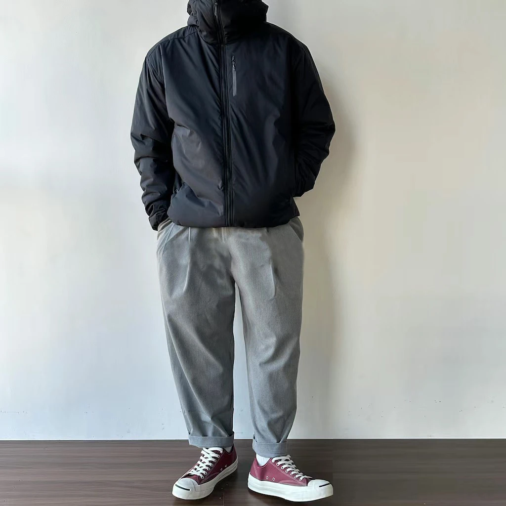 河马外贸 军鸟!石墨烯发热秋冬轻量级户外防风保暖连帽棉衣2308