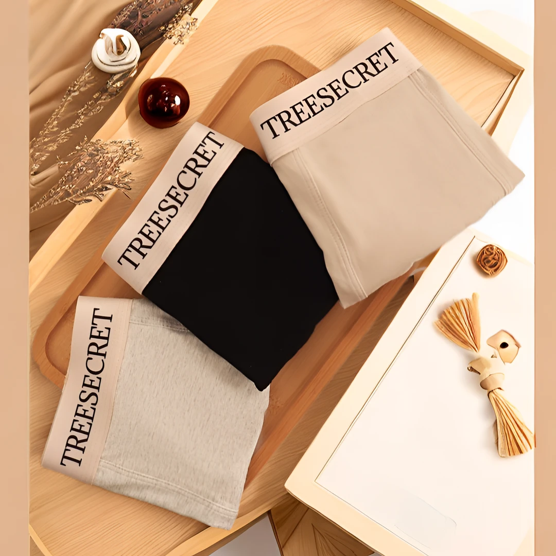 男士提臀男生纯棉中腰四角裤裆网孔个性防夹平角短裤舒适运动裤头