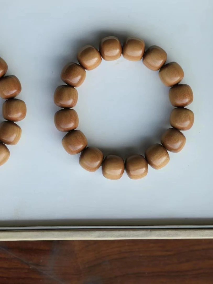 橙亦木作  印度老山檀香手串沉水1314檀香木文玩手串高端文玩