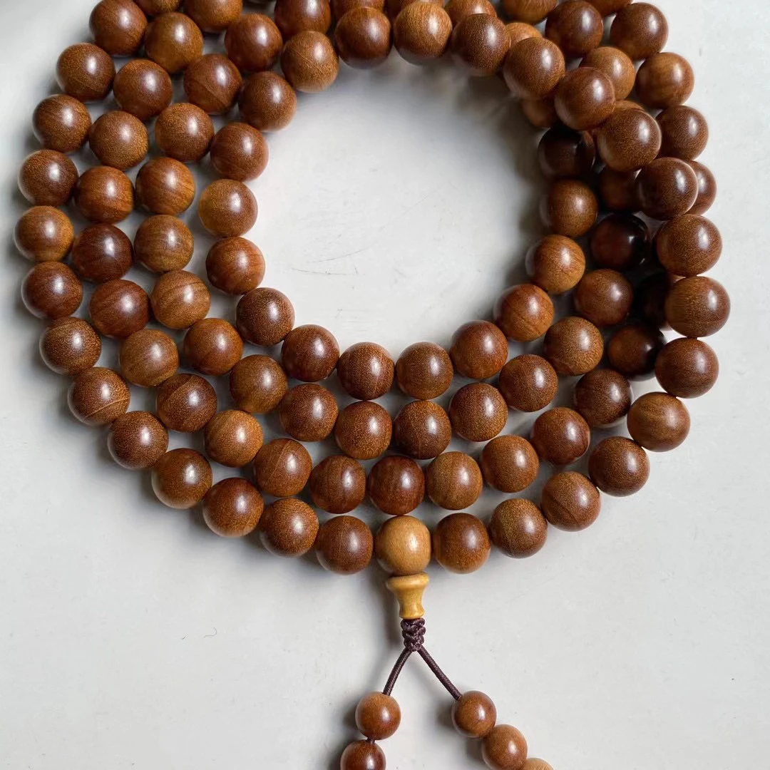 印度迈索尔老山檀0.8*108横纹黑肉多圈沉水