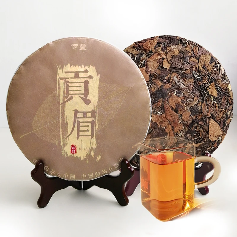 儒丰2015贡眉老白茶饼茶叶浓郁枣密香陈香 350g