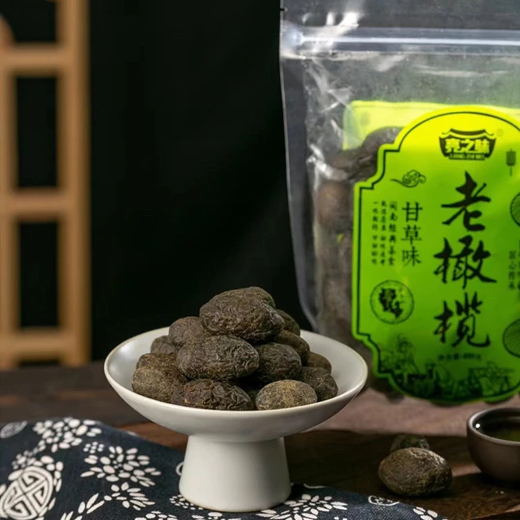 福建闽南特产 亮之味老橄榄甘草味九制味古香味 蜜饯果干茶点498g