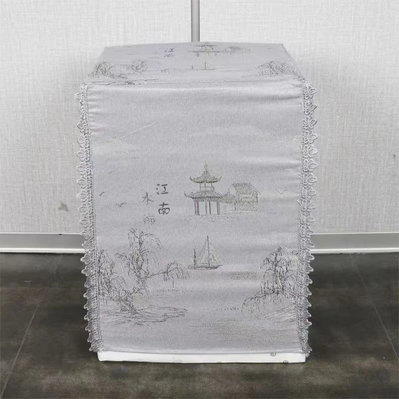 布艺保险箱空气净化器盖布定制保险柜套罩家用万能防尘布套遮盖