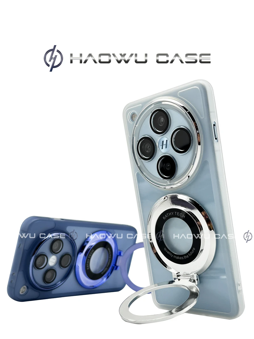 适用OppoFindX8透明防摔支架壳X8pro全包简约手机壳