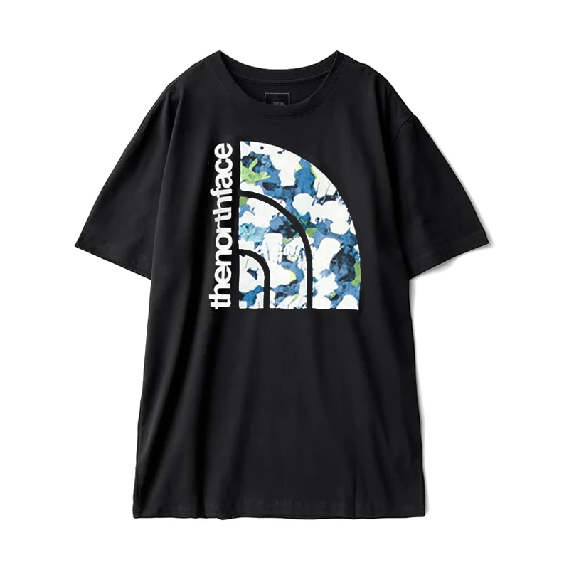 THE NORTH FACE/北面印花logo图案休闲宽松短袖圆领T恤打底衫