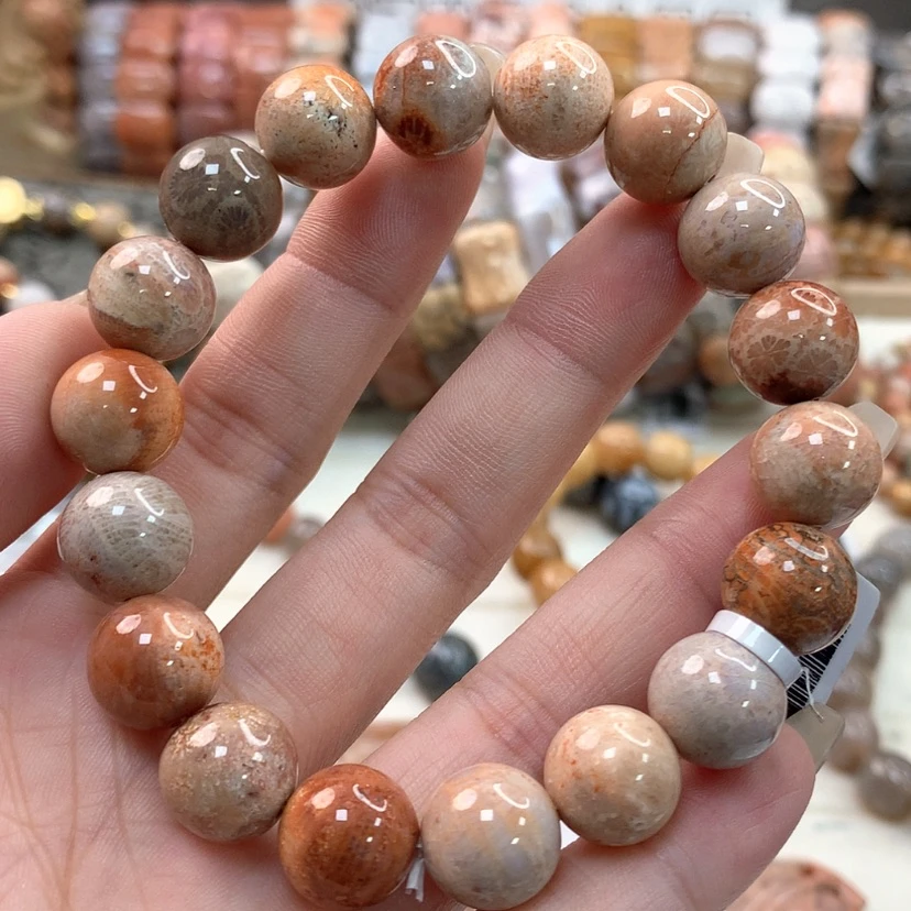 【闪购商品】硅化珊瑚（珊瑚玉）手链未镶嵌063