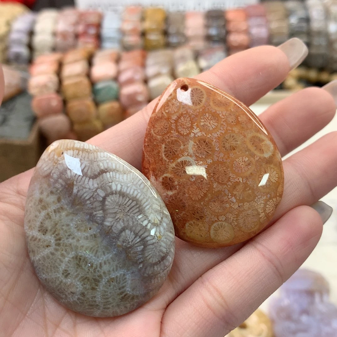 硅化珊瑚（珊瑚玉）手链足铂镶嵌754