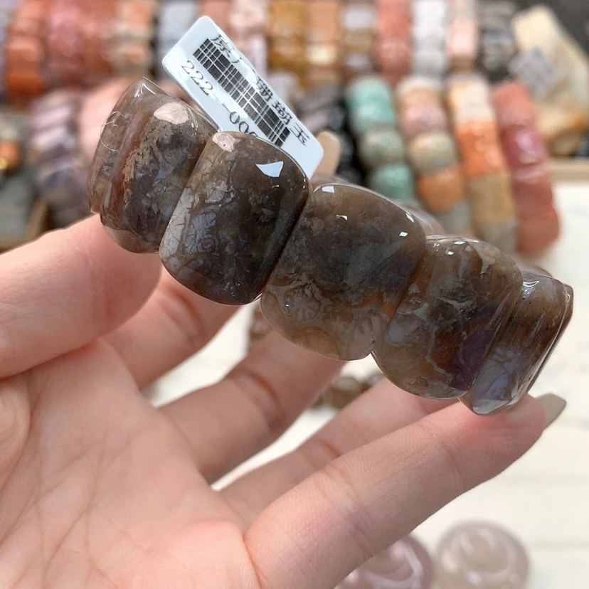 【闪购商品】硅化珊瑚(珊瑚玉)手链未镶嵌537