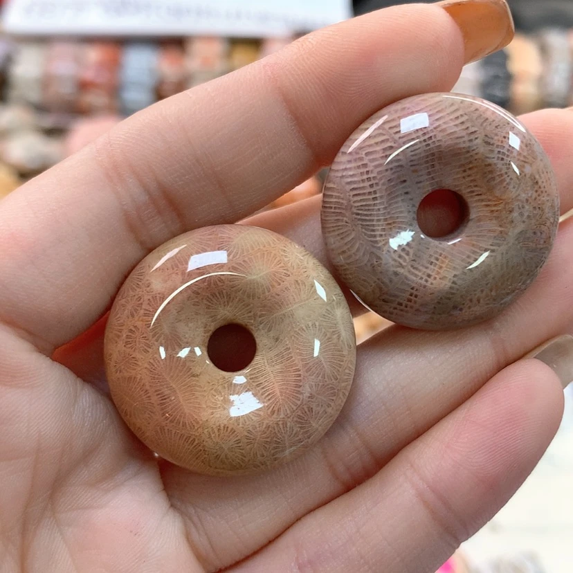 【闪购商品】硅化珊瑚(珊瑚玉)吊坠(不含链)未镶嵌526