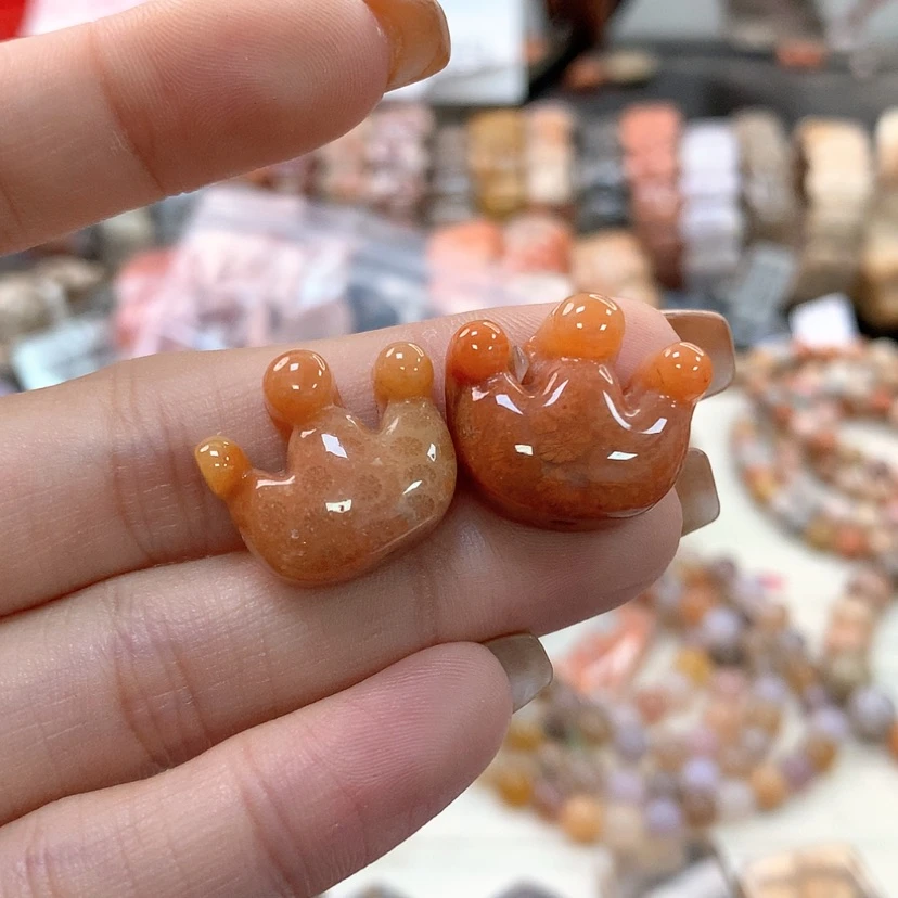 【闪购商品】硅化珊瑚(珊瑚玉)手链未镶嵌483