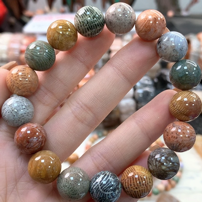 【闪购商品】硅化珊瑚(珊瑚玉)手链未镶嵌280