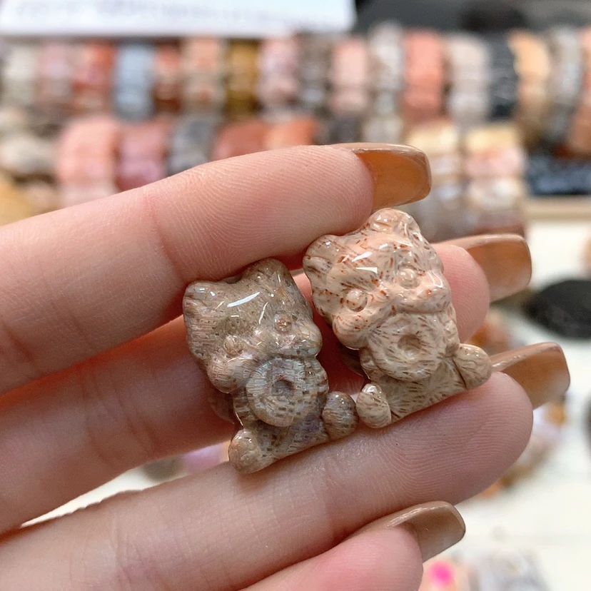 【闪购商品】硅化珊瑚（珊瑚玉）吊坠(不含链)未镶嵌282