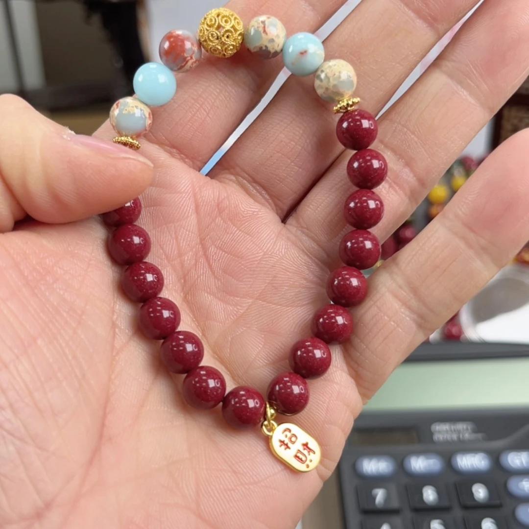【闪购商品】查罗石手绳合金