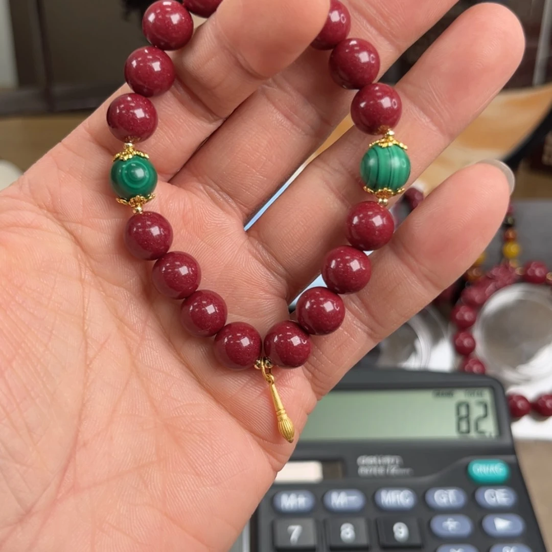 【闪购商品】查罗石手绳合金宝**板