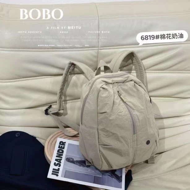 博卜BOBO【假一赔十】降落伞面料小双肩便携轻便潮流百搭双肩6819#