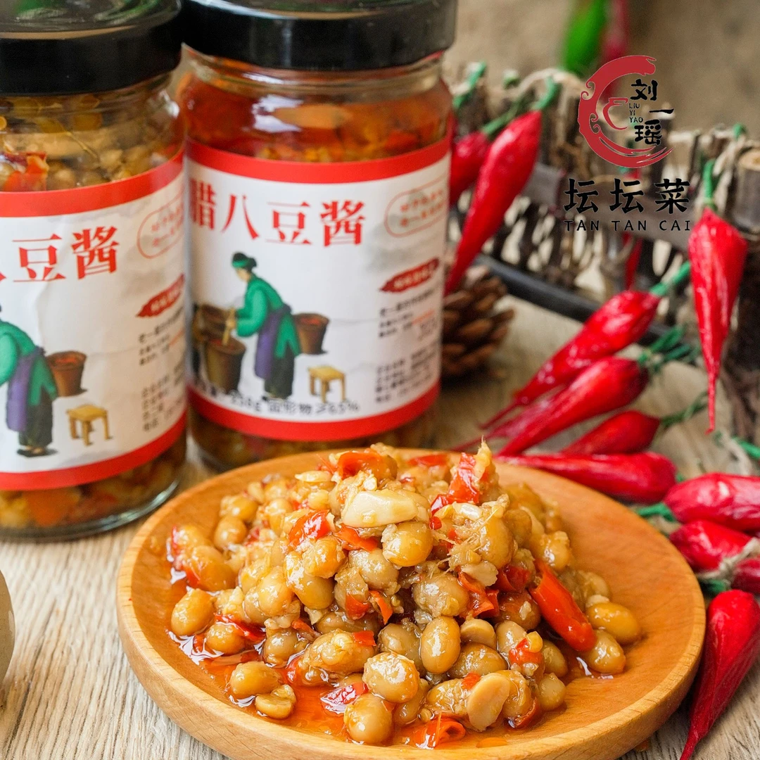 湖南常德特产腊八豆酱传统手工工艺 软糯清香