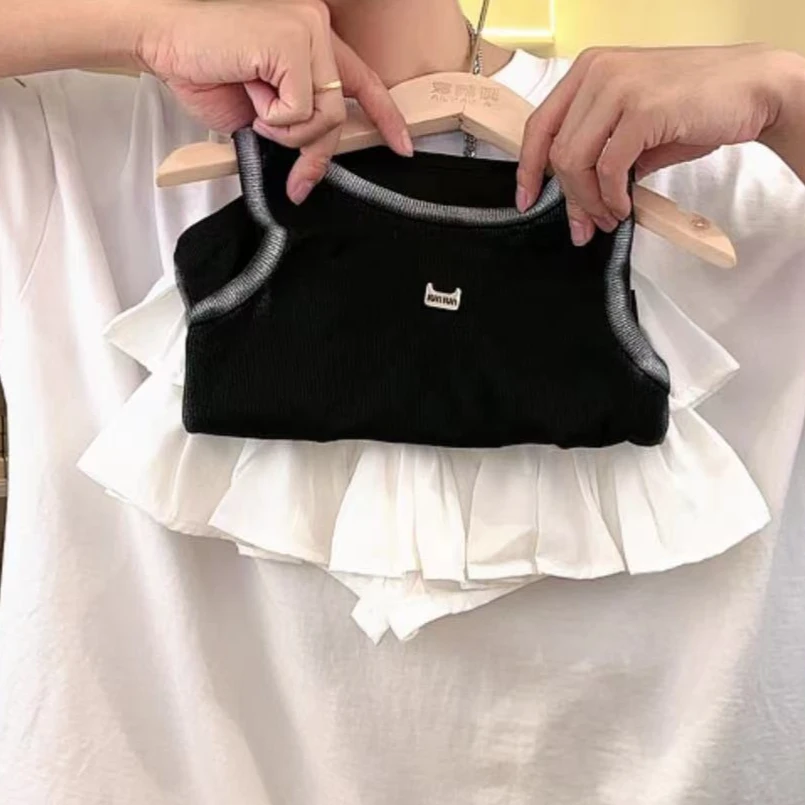 Y-N897女童洋气时尚T恤休闲百搭夏季