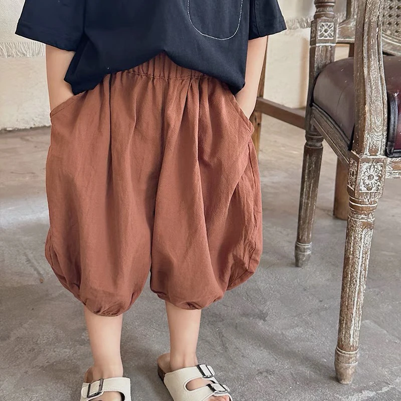 1148儿童韩版七分裤灯笼裤