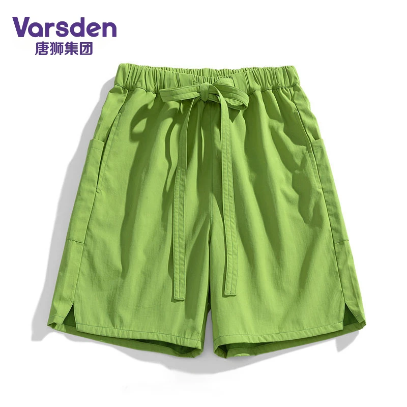 唐狮集团Varsden夏季薄款短裤男大码五分裤速干休闲外穿沙滩裤子