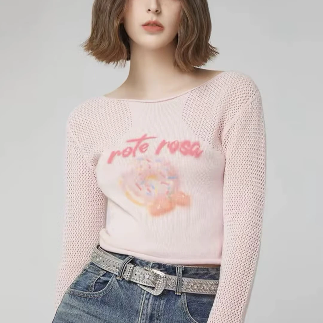 杭州奥莱LABO秋季针织衫女原创长袖针织衫RBDC-TM11