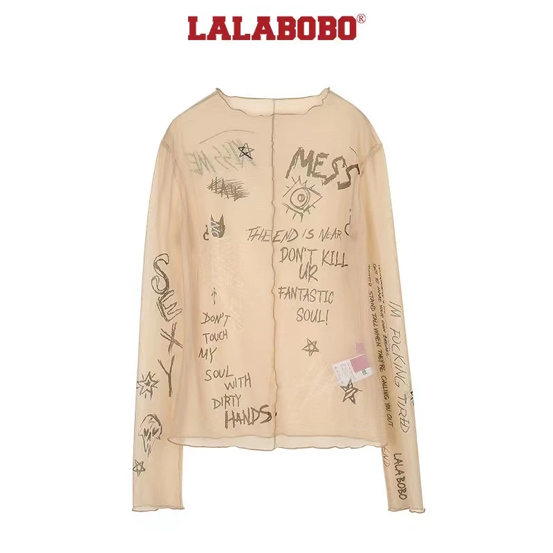 石家庄奥莱LABObadgirl长袖T恤L21A-WSDT26