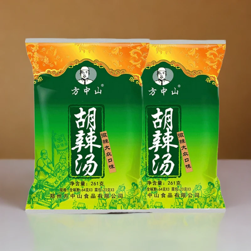 261g*2方中山胡辣汤料河南特产逍遥镇早餐方便速食汤料2袋装组合