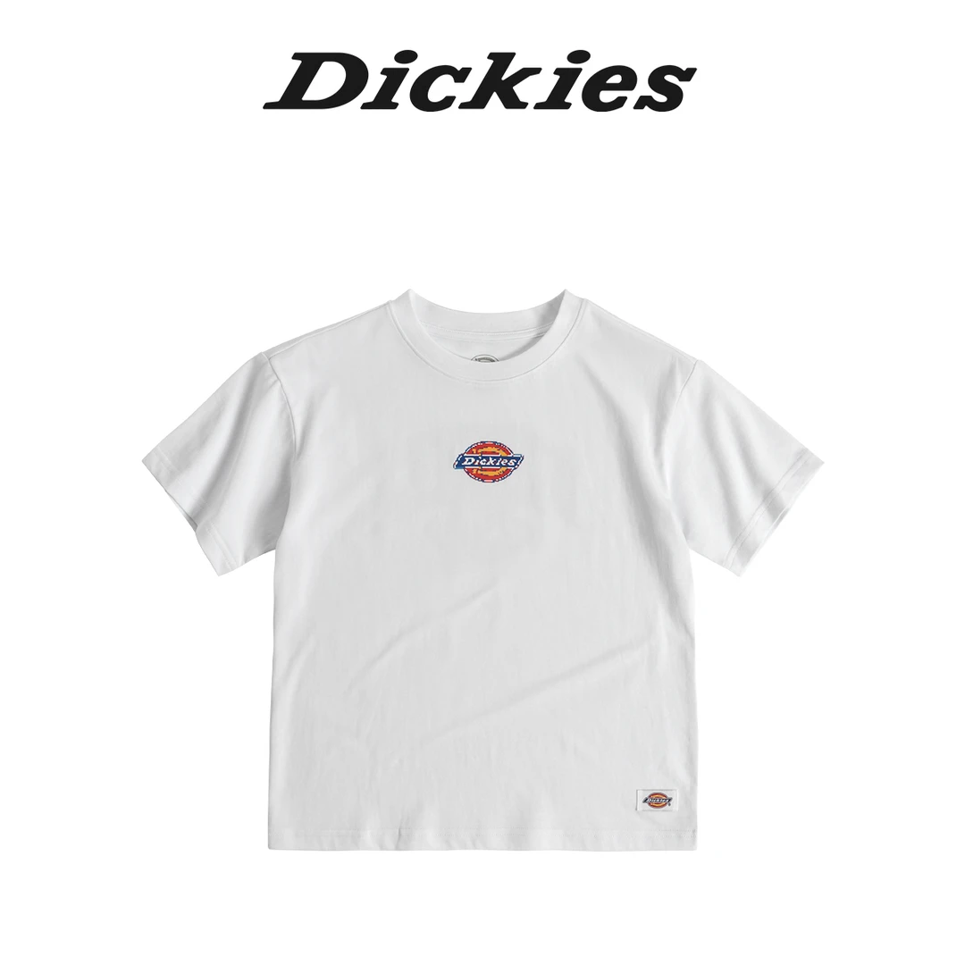 Dickies2024夏季新款纯棉短袖儿童时尚春夏户外T恤242K30LSD67