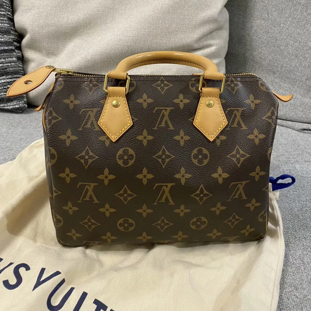 95新 LouisVuitton/路易威登 XM/LVspeedy25枕头包KH07122112换