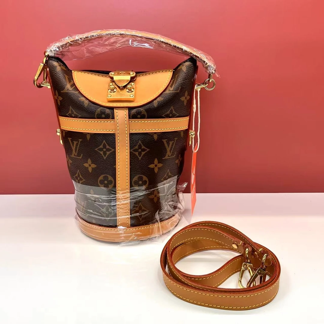 99新 LouisVuitton/路易威登 XM/薯条手提斜挎包Y3KA03604601换革