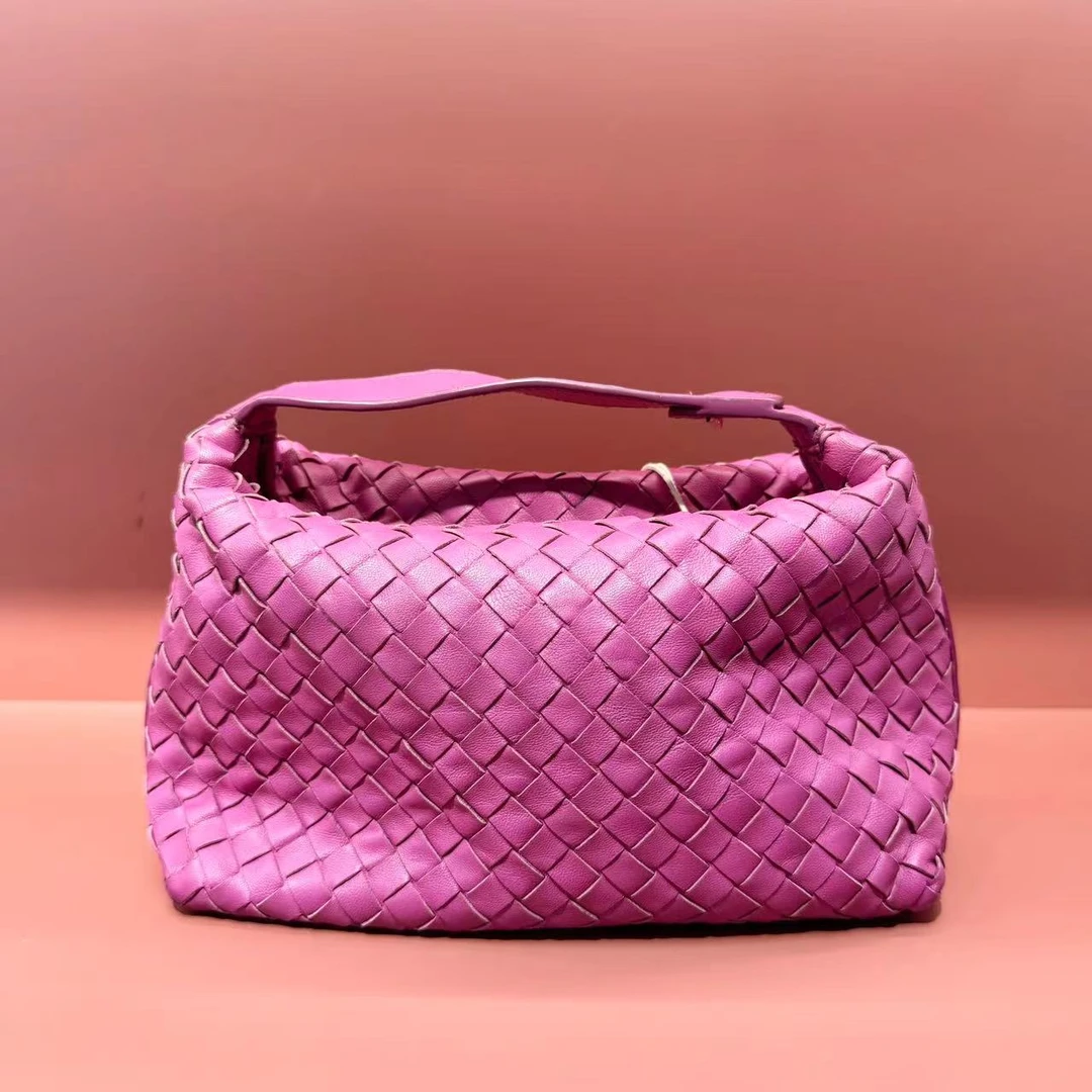95新 BOTTEGA VENETA/葆蝶家 XM/浆果梅子编织小饭盒THZS07108835