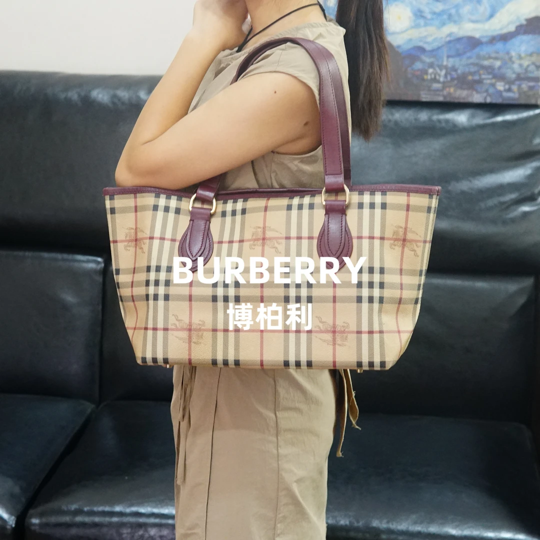 95新 BURBERRY/博柏利 格纹单肩包/ZZ09814083/09