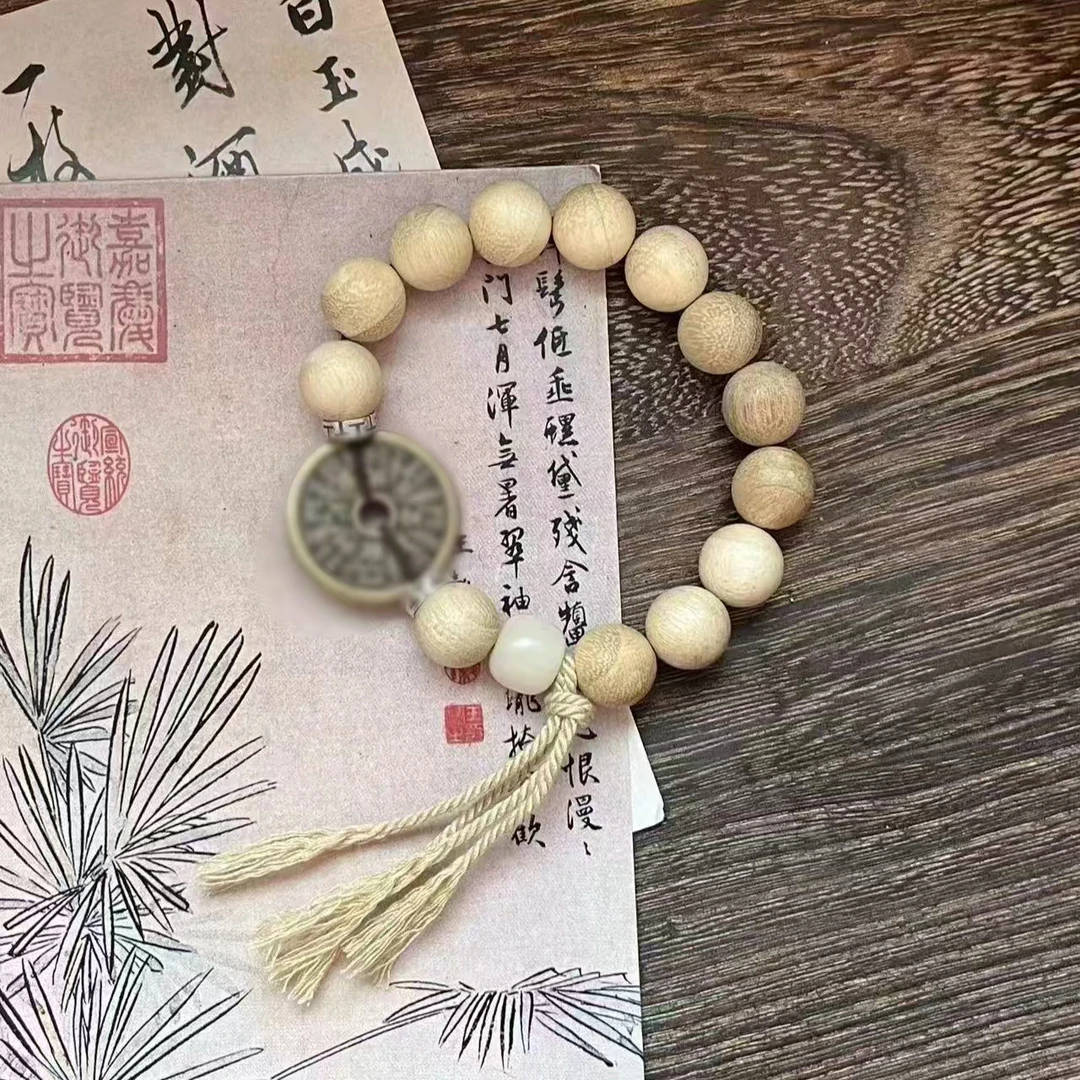 【龙华山直发】山花榉木编织手绳