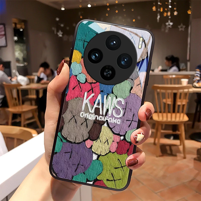 高级油画适用vivoX200手机壳vivoX200ProMini硅胶全包高级感保护