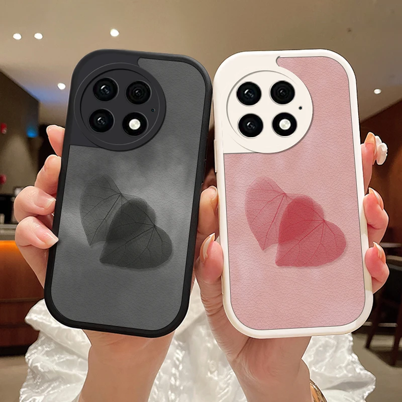 心相印适用一加Ace2Pro手机壳1加ace2pro个性散热5G小羊皮女款男