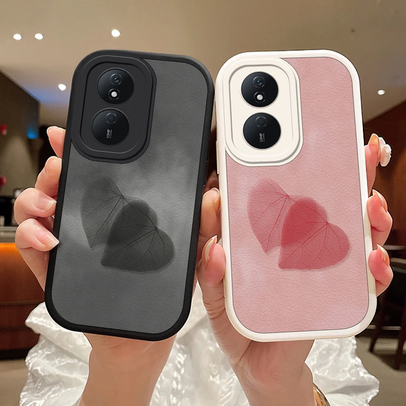 心相印适用荣耀Play8T手机壳华为play8T个性散热5G小羊皮女款男潮