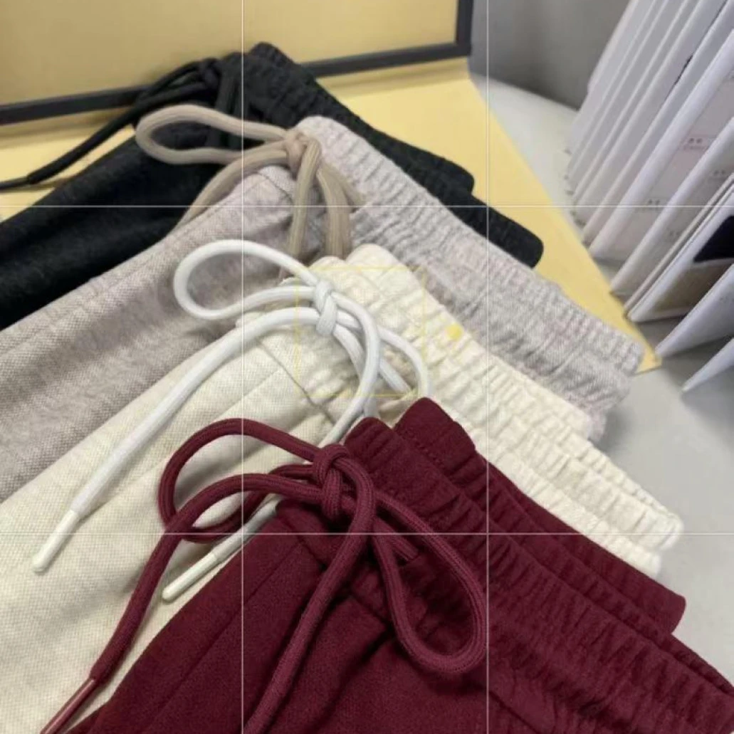 FW【内里全包边】面料控700克重 羊毛➕蚕丝考拉绒云朵紫薇裤23088-1