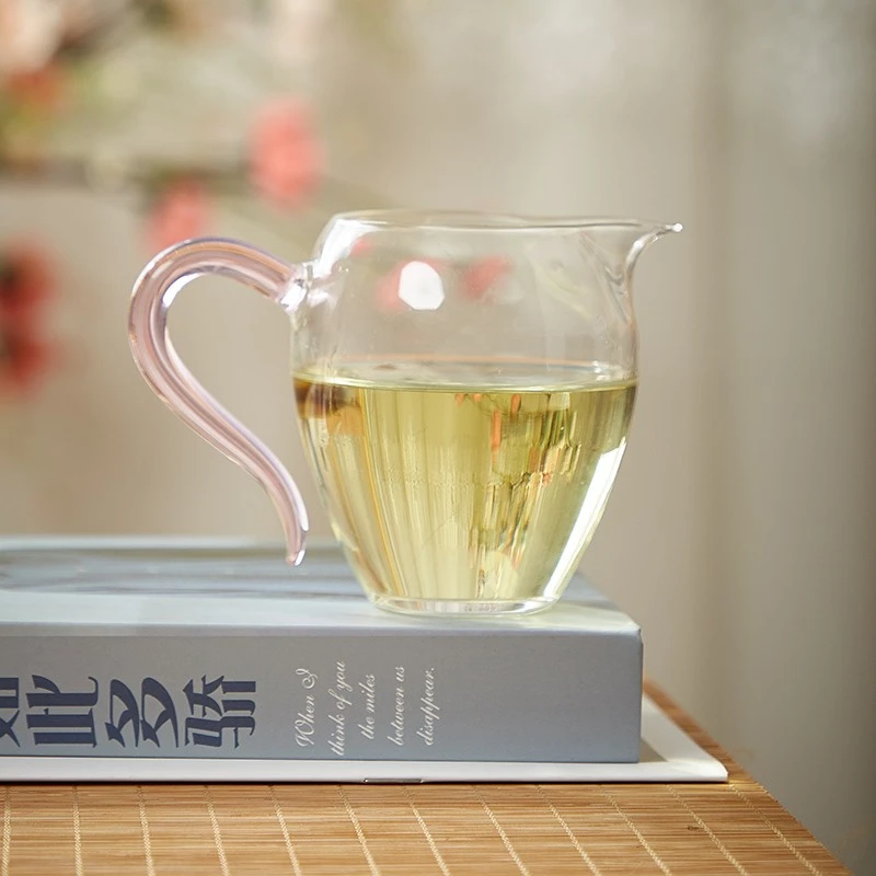 日式玻璃公道杯高端茶器泡茶分茶器分酒器功夫茶具加厚耐热茶海