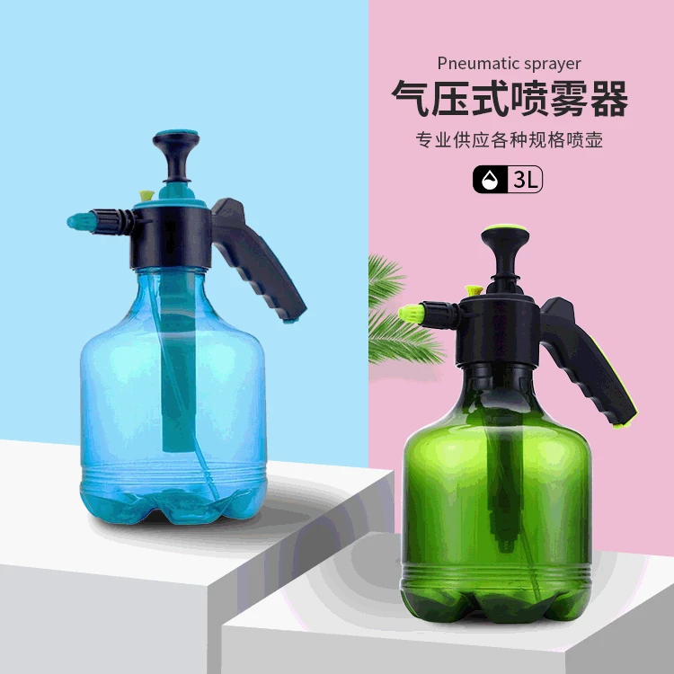 002升3升高压壶防爆壶浇花消毒打药小型喷壶大容量家用园艺气压式