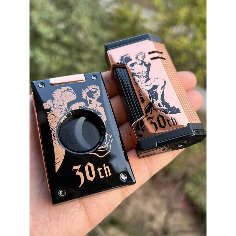 美国Prometheus普罗米修斯30周年纪念雪茄剪打火机02款 限量500套