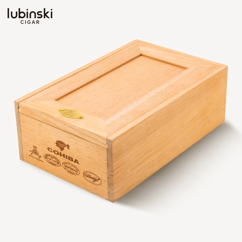 Lubinski鲁宾斯基雪茄盒 雪松木雪茄醇化盒50支装