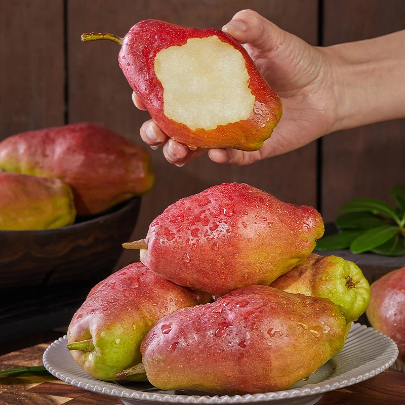 红贵妃香梨新品上市，自带香气的水果香梨,香甜酥脆当季新鲜水果