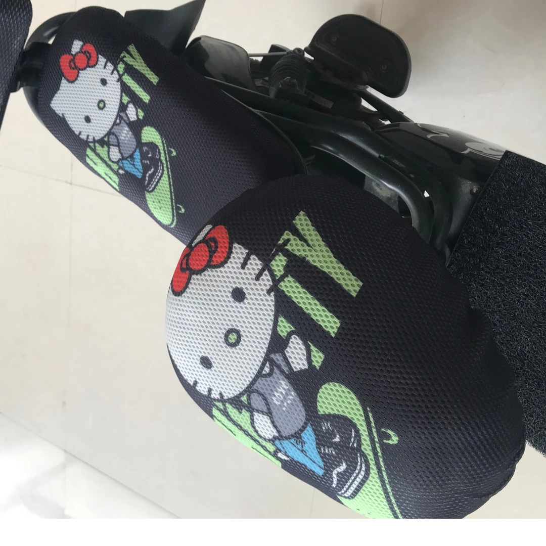 电动自行车座套防晒隔热电瓶车胺座套耐磨卡通网眼座套电动车通用