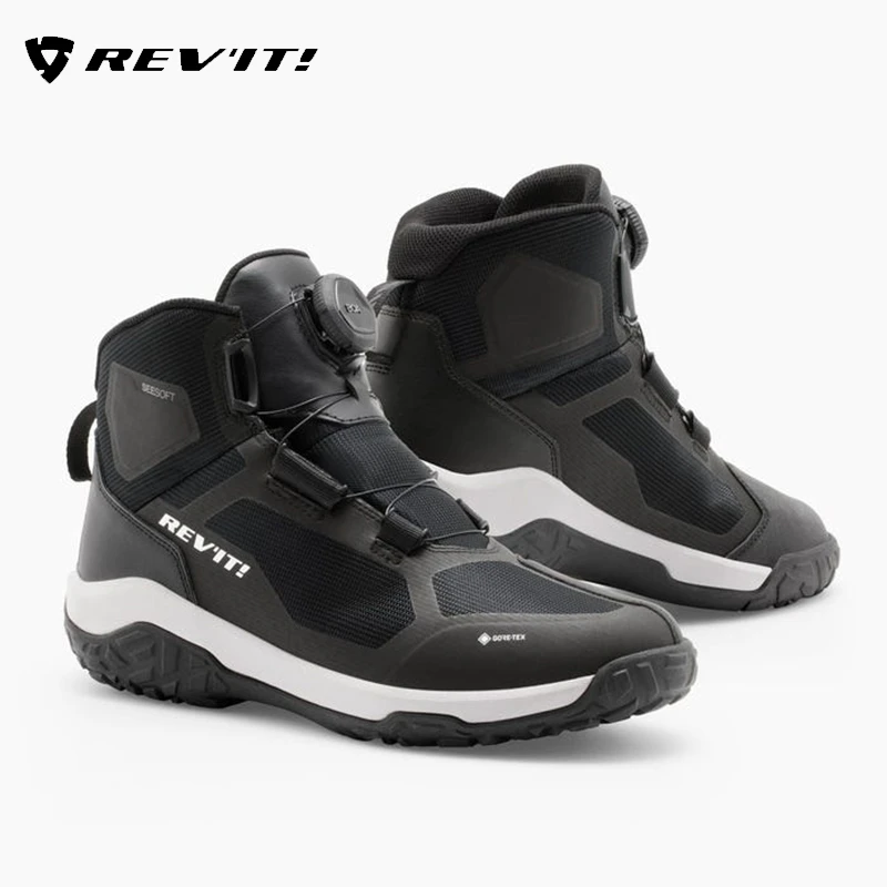 REVIT布莱西亚GTX摩托车旅行骑行鞋骑行靴防水耐磨四季布莱男士