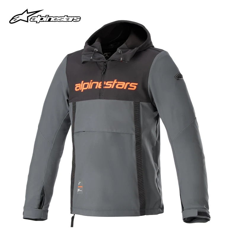 a星摩托车骑行休闲防泼水防摔骑行服机车骑士服户外连帽骑行装备