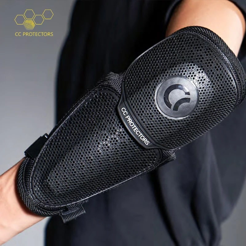 CC极氢摩托车护膝夏季骑行护具男机车护膝护肘套装防摔防风四季用