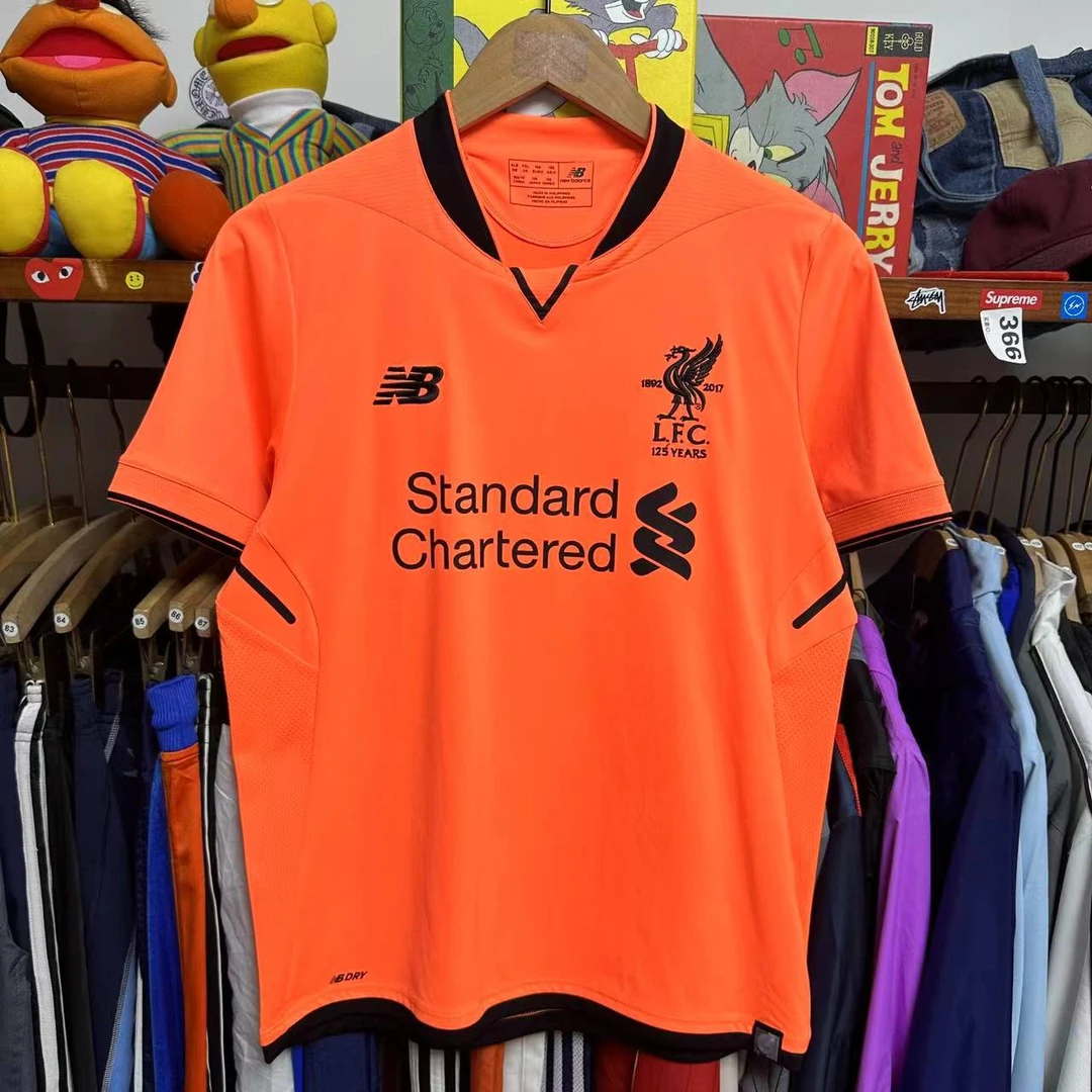 116#新百伦【90-110斤 90新微瑕】vintage古着利物浦T恤球衣