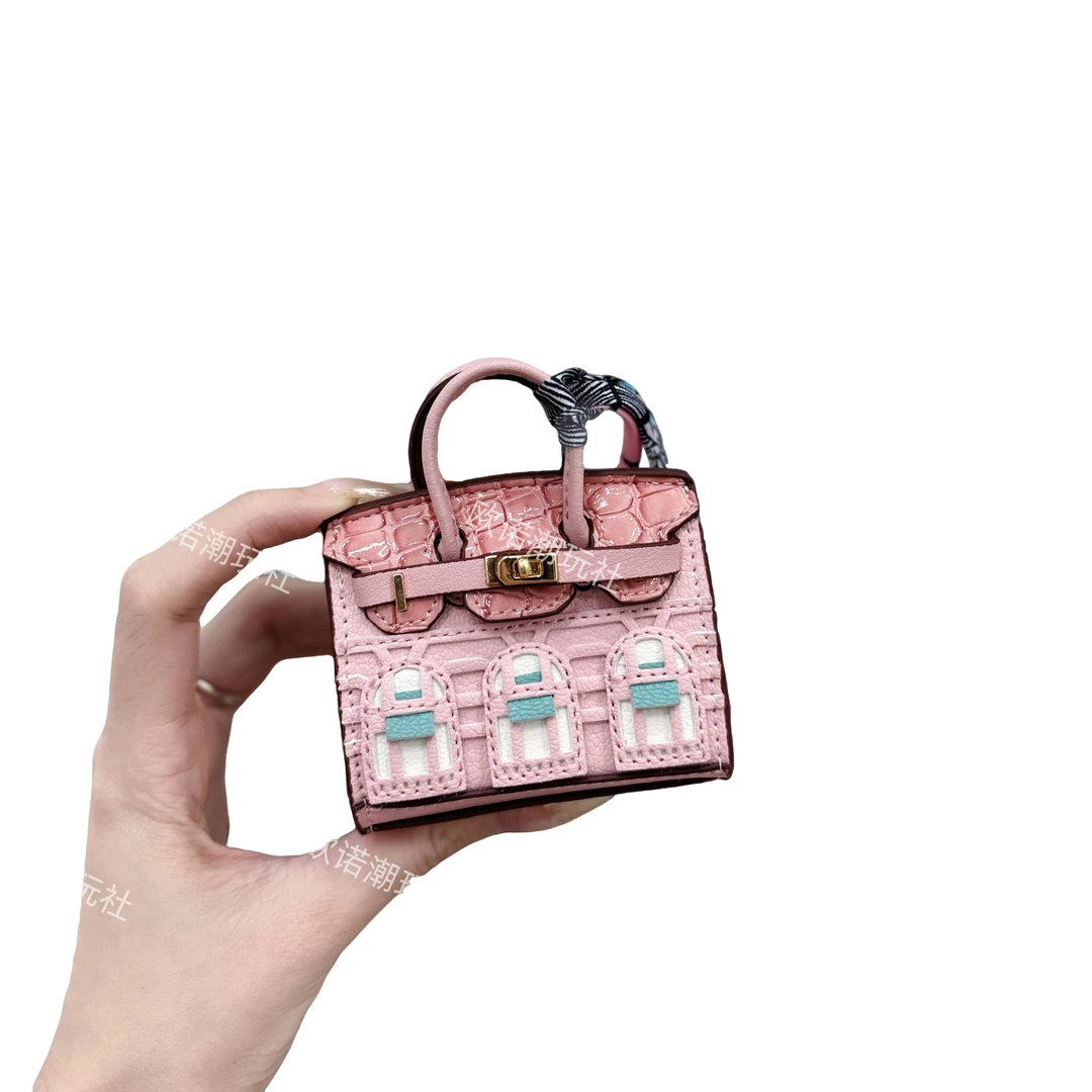 网红Mini手提包包耳机包、汽车钥匙包、时尚挂件、小摆件（带盒子）