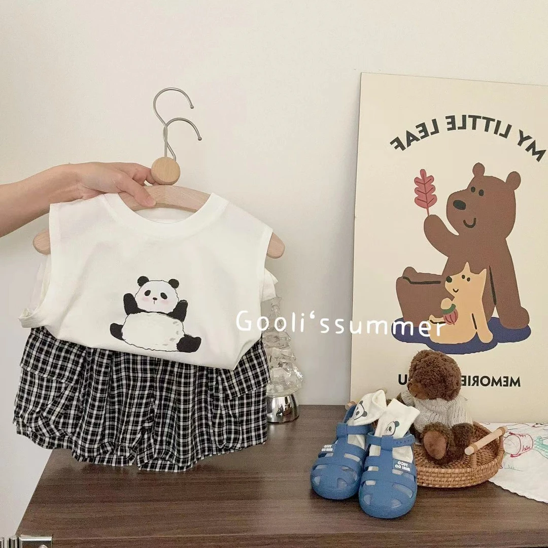 【古里现货】2024夏季新款套装短袖短裤儿童休闲百搭韩版cx52901