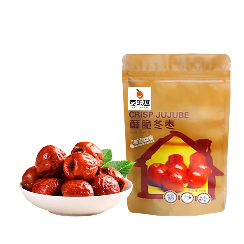 枣乐趣脆冬枣黄骅特产酥脆香甜袋装休闲网红零食香酥脆枣营养食用