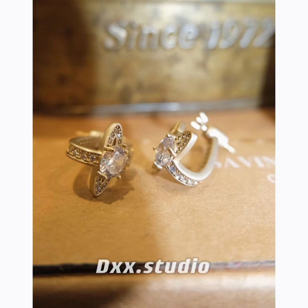 铜合金锆石耳饰 DXX小晰饰品-新品-【星球】耳饰42107